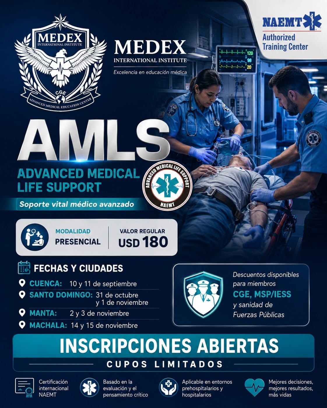 AMLS - Soporte vital médico avanzado